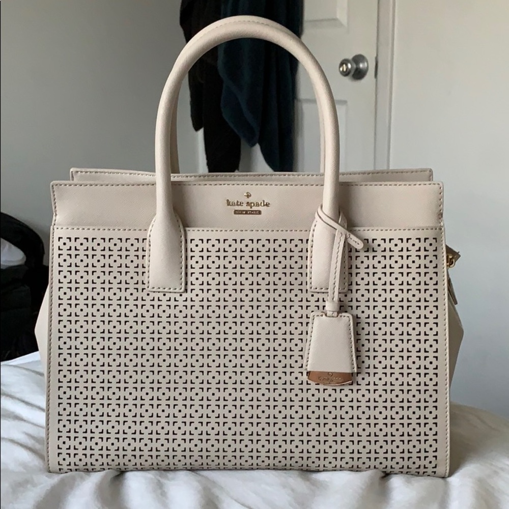 Kate Spade Perforated Candace Satchel